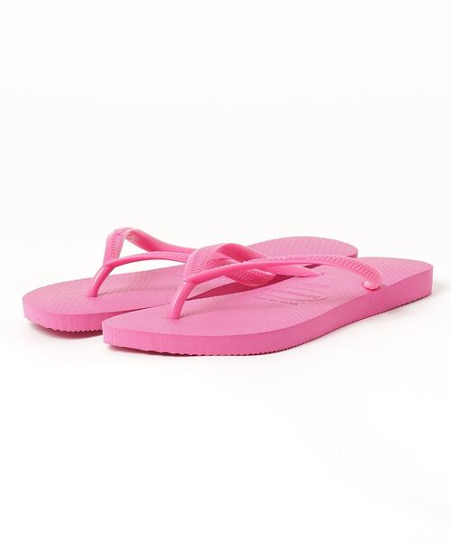 havaianas(ハワイアナス)の「ハワイアナス SLIM HA3-050 ビーチサンダル(サンダル・レディース・ピンク/グリーン/ベビーピンク/ホワイト/パープル/グレー/レッド/ブラック/ライラック/ネイビー・23.0cm/24.0cm)」の8枚目の写真