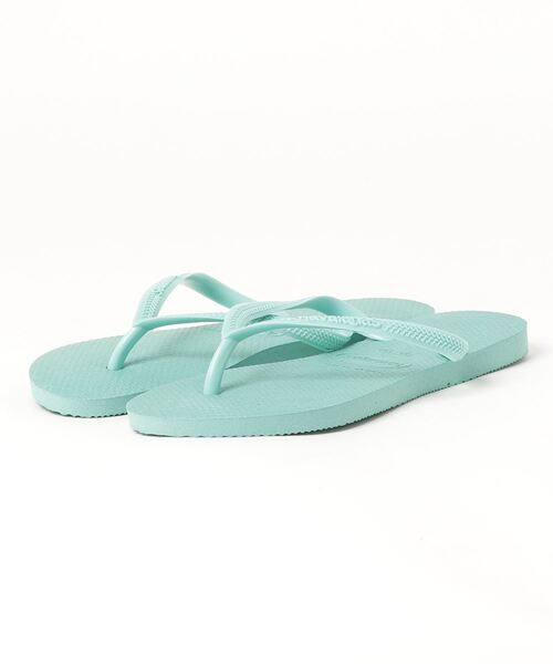 havaianas(ハワイアナス)の「ハワイアナス SLIM HA3-050 ビーチサンダル(サンダル・レディース・ピンク/グリーン/ベビーピンク/ホワイト/パープル/グレー/レッド/ブラック/ライラック/ネイビー・23.0cm/24.0cm)」の4枚目の写真
