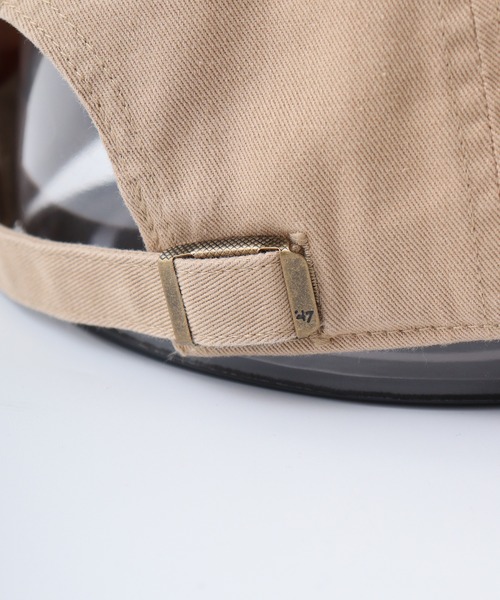 '47（フォーティーセブン）の「MLB公認 ’47BRAND CLEAN UP CAP クリーナップキャップ BBCAP（キャップ・メンズ・オフホワイト/カーキ/ナチュラル/カーキ系1/カーキ系2/ブルー/レッド/ブラック/カーキ系/ロイヤルブルー・FREE）」の12枚目の写真