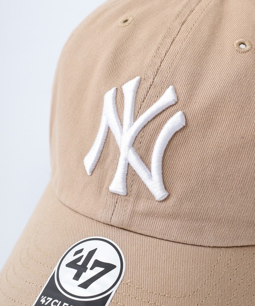 '47（フォーティーセブン）の「MLB公認 ’47BRAND CLEAN UP CAP クリーナップキャップ BBCAP（キャップ・メンズ・オフホワイト/カーキ/ナチュラル/カーキ系1/カーキ系2/ブルー/レッド/ブラック/カーキ系/ロイヤルブルー・FREE）」の13枚目の写真