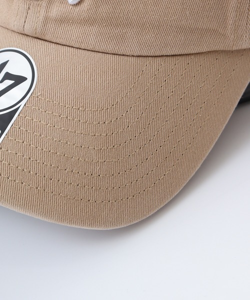 '47（フォーティーセブン）の「MLB公認 ’47BRAND CLEAN UP CAP クリーナップキャップ BBCAP（キャップ・メンズ・オフホワイト/カーキ/ナチュラル/カーキ系1/カーキ系2/ブルー/レッド/ブラック/カーキ系/ロイヤルブルー・FREE）」の14枚目の写真