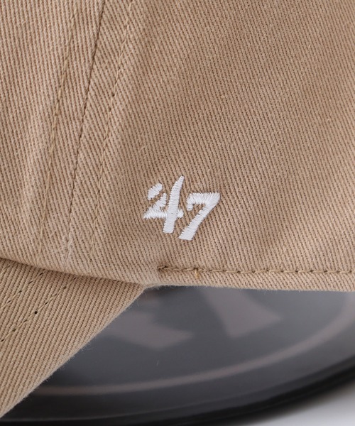 '47（フォーティーセブン）の「MLB公認 ’47BRAND CLEAN UP CAP クリーナップキャップ BBCAP（キャップ・メンズ・オフホワイト/カーキ/ナチュラル/カーキ系1/カーキ系2/ブルー/レッド/ブラック/カーキ系/ロイヤルブルー・FREE）」の15枚目の写真