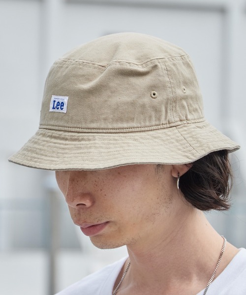 Lee(リー)の「LEE/リー BUCKET COTTON TWILL バケットハット(ハット・メンズ・ホワイト/ブラック/ベージュ・FREE)」の14枚目の写真