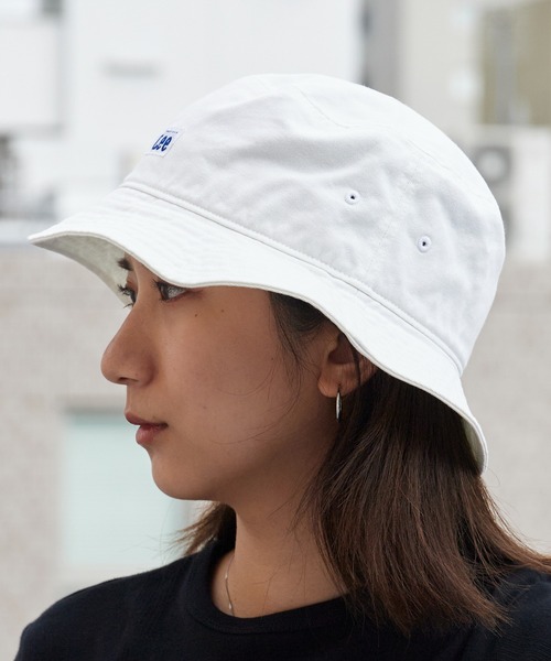 Lee(リー)の「LEE/リー BUCKET COTTON TWILL バケットハット(ハット・メンズ・ホワイト/ブラック/ベージュ・FREE)」の7枚目の写真