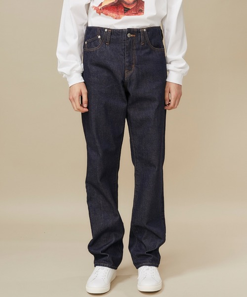 Name.（ネーム）の「【Name.】デニムストレートジーンズ/NMPT-20AW-003I（デニムパンツ・メンズ・インディゴブルー・2/1/0）」の5枚目の写真