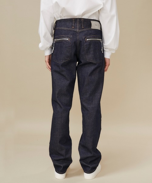 Name.（ネーム）の「【Name.】デニムストレートジーンズ/NMPT-20AW-003I（デニムパンツ・メンズ・インディゴブルー・2/1/0）」の7枚目の写真