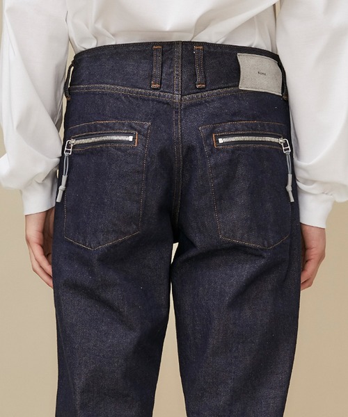 Name.（ネーム）の「【Name.】デニムストレートジーンズ/NMPT-20AW-003I（デニムパンツ・メンズ・インディゴブルー・2/1/0）」の8枚目の写真