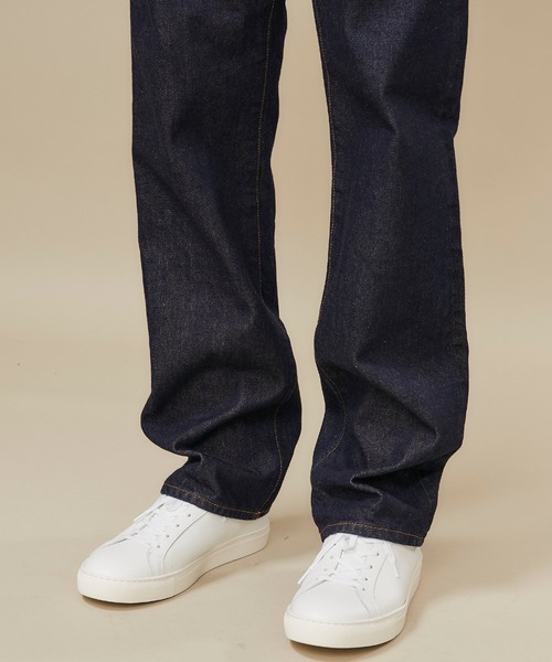 Name.（ネーム）の「【Name.】デニムストレートジーンズ/NMPT-20AW-003I（デニムパンツ・メンズ・インディゴブルー・2/1/0）」の9枚目の写真