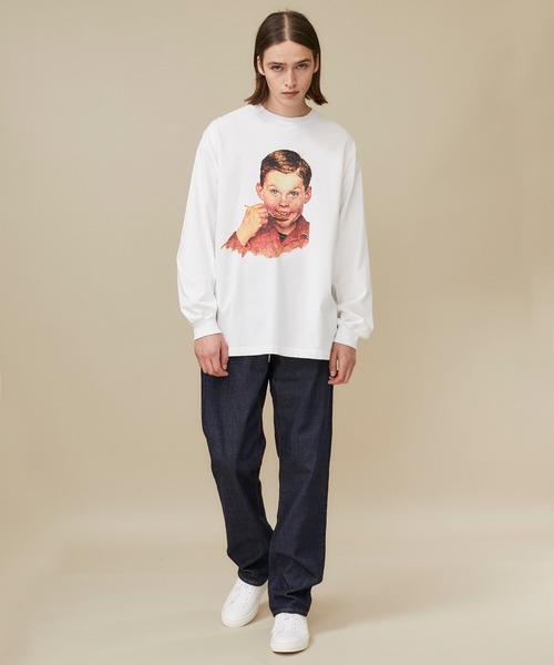 Name.（ネーム）の「【Name.】デニムストレートジーンズ/NMPT-20AW-003I（デニムパンツ・メンズ・インディゴブルー・2/1/0）」の2枚目の写真