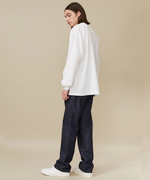 Name.（ネーム）の「【Name.】デニムストレートジーンズ/NMPT-20AW-003I（デニムパンツ・メンズ・インディゴブルー・2/1/0）」の3枚目の写真