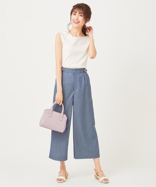 ANY SIS(エニィスィス)の「【2SET】ドルマンカーデ×トップス ツインセット(ニット/セーター・レディース・ブラック系/ベージュ系/アイボリー系・2)」の5枚目の写真