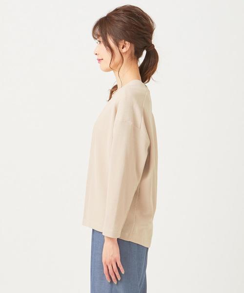 ANY SIS(エニィスィス)の「【2SET】ドルマンカーデ×トップス ツインセット(ニット/セーター・レディース・ブラック系/ベージュ系/アイボリー系・2)」の7枚目の写真