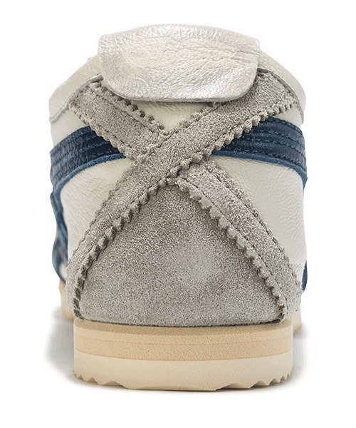 Onitsuka Tiger(オニツカタイガー)の「MEXICO 66 DELUXE / メキシコ 66 デラックス(スニーカー・レディース・アイボリー/ホワイト×ブルー・23/24/25/22.5/24.5/23.5/22)」の4枚目の写真