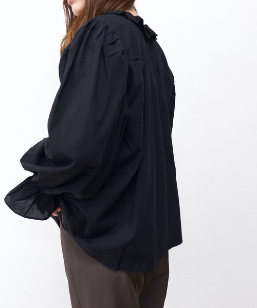 sakishimatokyo(サキシマトーキョー)の「【ZOZO限定】サキシマamp「エリレースデザインブラウス」(シャツ/ブラウス・レディース・ブラック/ベージュ/ホワイト・FREE)」の14枚目の写真