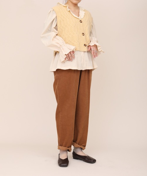 sakishimatokyo(サキシマトーキョー)の「【ZOZO限定】サキシマamp「エリレースデザインブラウス」(シャツ/ブラウス・レディース・ブラック/ベージュ/ホワイト・FREE)」の17枚目の写真