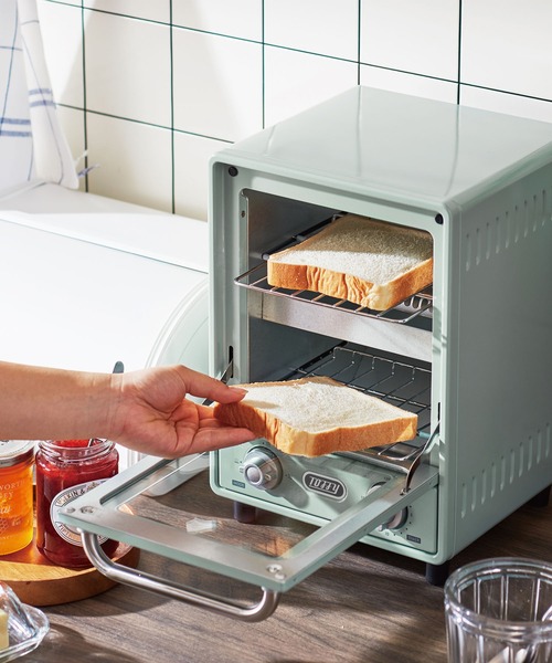 Toffy(トフィー)の「【Toffy/トフィー】 オーブントースター(K-TS4)(キッチン家電・レディース・レッド/ホワイト/アクア・FREE)」の10枚目の写真