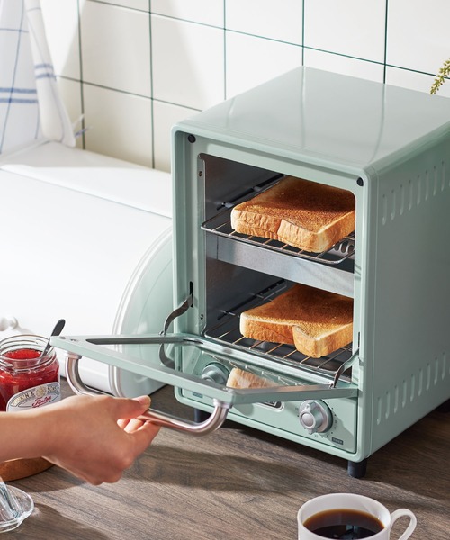 Toffy(トフィー)の「【Toffy/トフィー】 オーブントースター(K-TS4)(キッチン家電・レディース・レッド/ホワイト/アクア・FREE)」の11枚目の写真