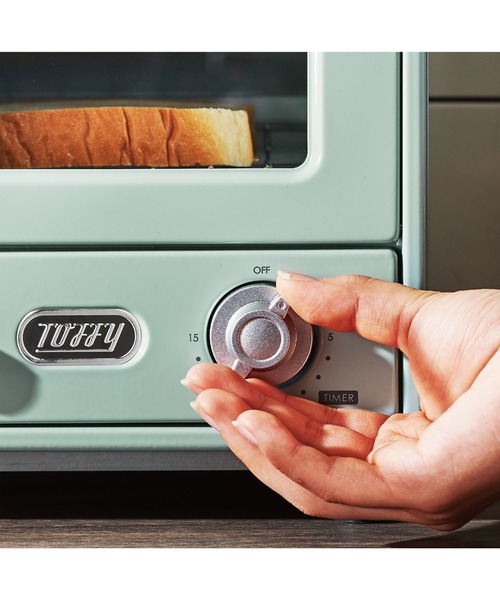 Toffy(トフィー)の「【Toffy/トフィー】 オーブントースター(K-TS4)(キッチン家電・レディース・レッド/ホワイト/アクア・FREE)」の12枚目の写真
