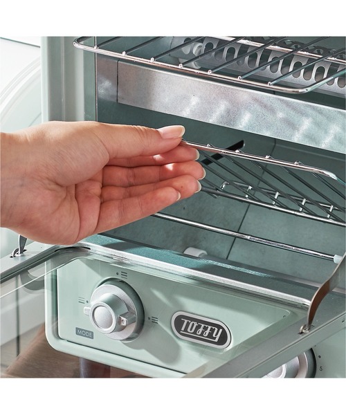 Toffy(トフィー)の「【Toffy/トフィー】 オーブントースター(K-TS4)(キッチン家電・レディース・レッド/ホワイト/アクア・FREE)」の14枚目の写真