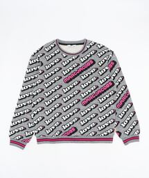 Little Marc Jacobs（リトルマークジェイコブス）の「LITTLE MARC JCOBS / ロゴ 総柄 トレーナー〈156cm〉（スウェット・キッズ）」