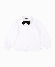 COMME CA ISM（コムサイズム）の「リボンタイ付き　長袖ブラウス(100-130サイズ)（シャツ/ブラウス・キッズ）」