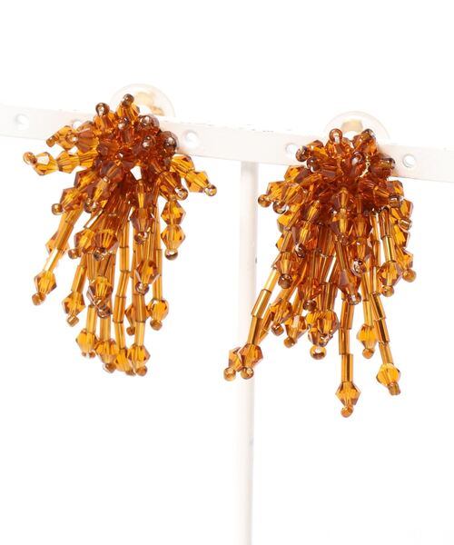 LOWRYS FARM（ローリーズファーム）の「ビーズイヤリング　920627（イヤリング・レディース・ブラック/ダークブラウン/クリア・FREE）」の11枚目の写真