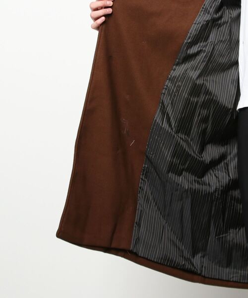 UNIIT(ユニット)の「【UNIIT】トレンチコート ビッグラペルテーラードコート セットアップ対応商品(トレンチコート・メンズ・ベージュ/ブラウン・LARGE/MEDIUM)」の5枚目の写真