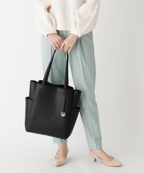 軽量ソフトフェイクレザータテナガa4トートバッグ トートバッグ Opaque Clip オペークドットクリップ のファッション通販 Zozotown