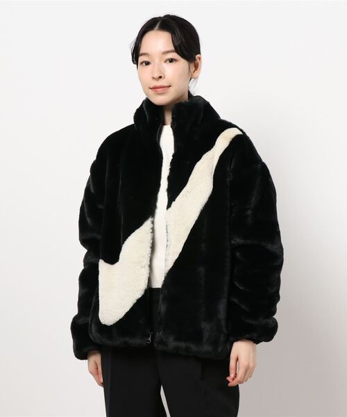 NIKE ナイキ　NIKE AS W ウィメンズ　フェイクファー　ジャケット NIKE（ナイキ）の「【NIKE】AS W NSW JKT FAUX FUR（その他アウター