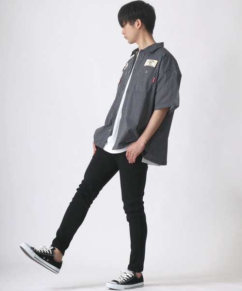 TENDERLOIN HIGH NECK WORK SHT ワークシャツ　L セール】AMERICAN SHOP SIGN/アメリカンショップサイン Uncle