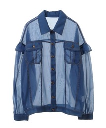 Candy Stripper | SHEER FRILL ジャケット(その他アウター)