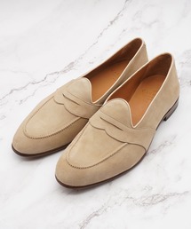 CARMINA カルミナ　スエード ローファー　ブラウン 極美品☆CARMINA/カルミナ SIZE 7【☆トレーディングポスト別注