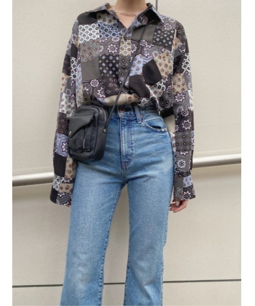 MOUSSY（マウジー）の「LEATHER MINI ポシェット（ショルダーバッグ・レディース・ホワイト/ブラック/パープル・FREE）」の4枚目の写真