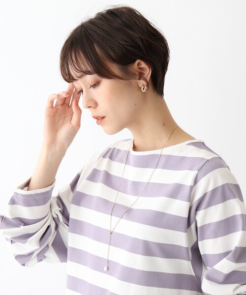 AG by aquagirl(エージーバイアクアガール)の「◆2WAYフェイクパールYネックレス(ネックレス・レディース・オフホワイト・00)」の1枚目の写真