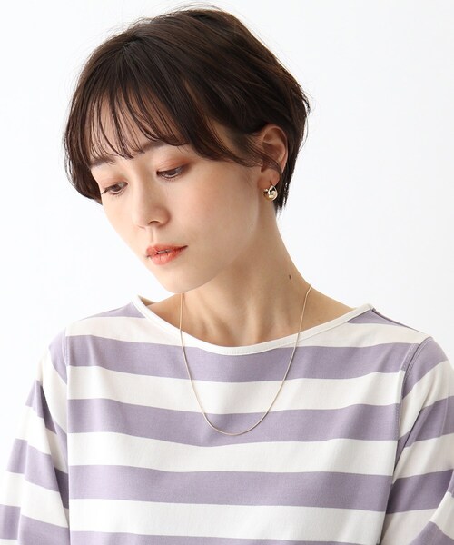 AG by aquagirl(エージーバイアクアガール)の「◆2WAYフェイクパールYネックレス(ネックレス・レディース・オフホワイト・00)」の2枚目の写真