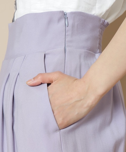 N.（N. Natural Beauty Basic）（エヌエヌナチュラルビューティーベーシック）の「２タックイージーパンツ（その他パンツ・レディース・ベージュ/パープル/グレー・MEDIUM）」の13枚目の写真