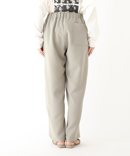 OPAQUE.CLIP(オペークドットクリップ)の「◆イージーダブルクロス ワイドパンツ【UNISEX】(スーツパンツ・レディース・ガンメタ/オリーブ/ブラック・38/42/40)」の14枚目の写真