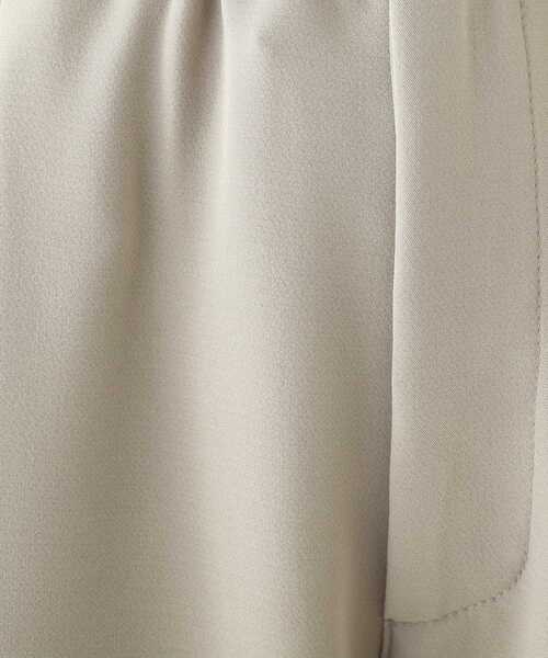 OPAQUE.CLIP(オペークドットクリップ)の「◆イージーダブルクロス ワイドパンツ【UNISEX】(スーツパンツ・レディース・ガンメタ/オリーブ/ブラック・38/42/40)」の21枚目の写真