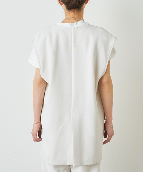 Omekashi（オメカシ）の「ジレ（ベスト・レディース・ブラック/オフホワイト/ベージュ・FREE）」の13枚目の写真