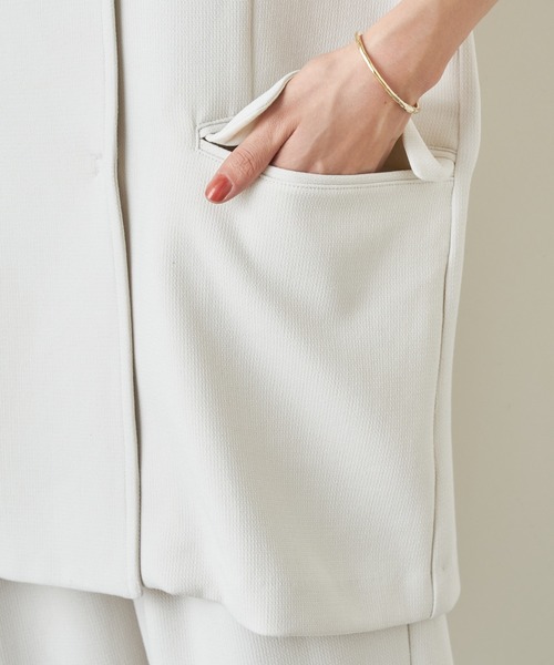 Omekashi（オメカシ）の「ジレ（ベスト・レディース・ブラック/オフホワイト/ベージュ・FREE）」の21枚目の写真