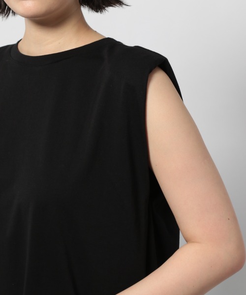 ショルダーパッド入り★ワンピース★ CLAUDIE PIERLOT PAGEBOY（ページボーイ）の「ショルダーパッドワンピース