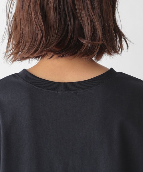 LEPSIM(レプシィム)の「エチケットデイリーT 936979(Tシャツ/カットソー・レディース・カーキ/グレイッシュベージュ/ダークネイビー/オフホワイト/レッド・FREE)」の15枚目の写真