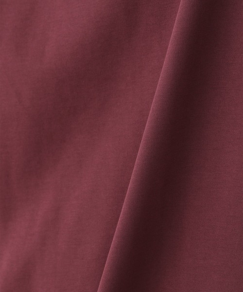 LEPSIM(レプシィム)の「エチケットデイリーT 936979(Tシャツ/カットソー・レディース・カーキ/グレイッシュベージュ/ダークネイビー/オフホワイト/レッド・FREE)」の22枚目の写真