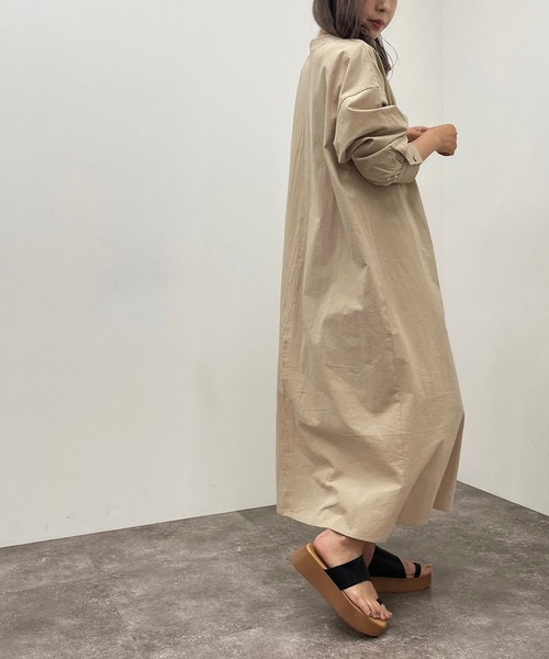 apres jour mignon（アプレジュールミニョン）の「Ｖレースピンタックワンピース【ZOZOTOWN限定アイテム】（ワンピース・レディース・オフホワイト/ベージュ/ブラック・フリー/X-LARGE）」の8枚目の写真