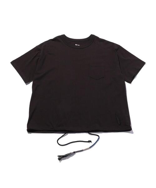 RIOT FACETASM（ライオットファセッタズム）の「＜RIOT FACETASM＞ BRAID CORD TEE/Tシャツ（Tシャツ/カットソー・メンズ・ブラック/ホワイト・LARGE/X-LARGE）」の2枚目の写真