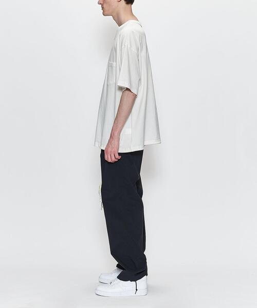 RIOT FACETASM（ライオットファセッタズム）の「＜RIOT FACETASM＞ BRAID CORD TEE/Tシャツ（Tシャツ/カットソー・メンズ・ブラック/ホワイト・LARGE/X-LARGE）」の4枚目の写真