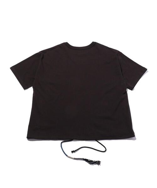 RIOT FACETASM（ライオットファセッタズム）の「＜RIOT FACETASM＞ BRAID CORD TEE/Tシャツ（Tシャツ/カットソー・メンズ・ブラック/ホワイト・LARGE/X-LARGE）」の6枚目の写真