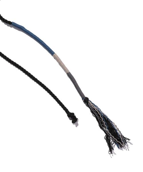 RIOT FACETASM（ライオットファセッタズム）の「＜RIOT FACETASM＞ BRAID CORD TEE/Tシャツ（Tシャツ/カットソー・メンズ・ブラック/ホワイト・LARGE/X-LARGE）」の13枚目の写真