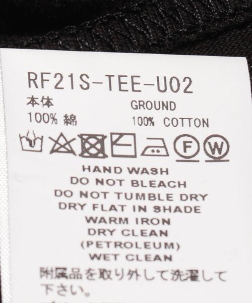 RIOT FACETASM（ライオットファセッタズム）の「＜RIOT FACETASM＞ BRAID CORD TEE/Tシャツ（Tシャツ/カットソー・メンズ・ブラック/ホワイト・LARGE/X-LARGE）」の16枚目の写真