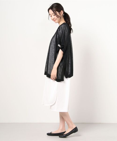 AS KNOW AS de base（アズノゥアズドゥバズ）の「愛しのスーパーセット（ベスト・レディース・ブラック/ベージュ/サックスブルー・FREE）」の18枚目の写真